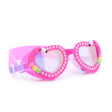 Aloha Flamingo Kids Swim Goggle, Beach, Summer, Girls, Heart