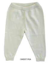 Milan Baby Legging Pants Sweater Knit (Organic Cotton): Blush