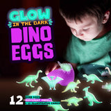 Glow in The Dark Dino Eggs Dig Kit for Kids