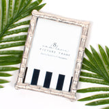 Silver Bamboo 5x7 Picture Frame