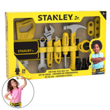 Red Toolbox Stanley Jr. Pretend Play Tools & Toolbelt Set