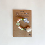 Pacifier Clip Teether Holder Cactus Desert for babies: Pink