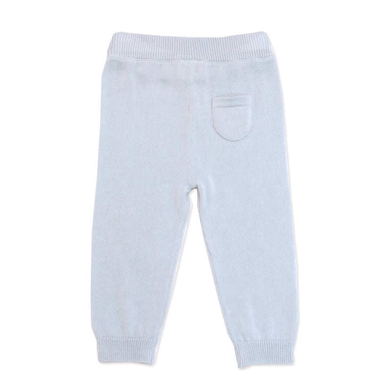 Milan Baby Legging Pants Sweater Knit (Organic Cotton): Blush