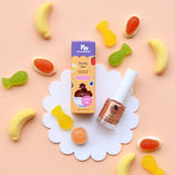 20 FREE Water Based Scented Scratch Off Kids Nail Polish: Cherry Berry - Bright Pink