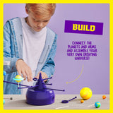 360° Orbiting Solar System for Kids, Paint & Build Model Kit