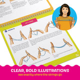 Dan&Darci Cat’s Cradle String Game Book w/ String