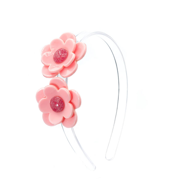 SPR24 Camellia Flower Pink Headband