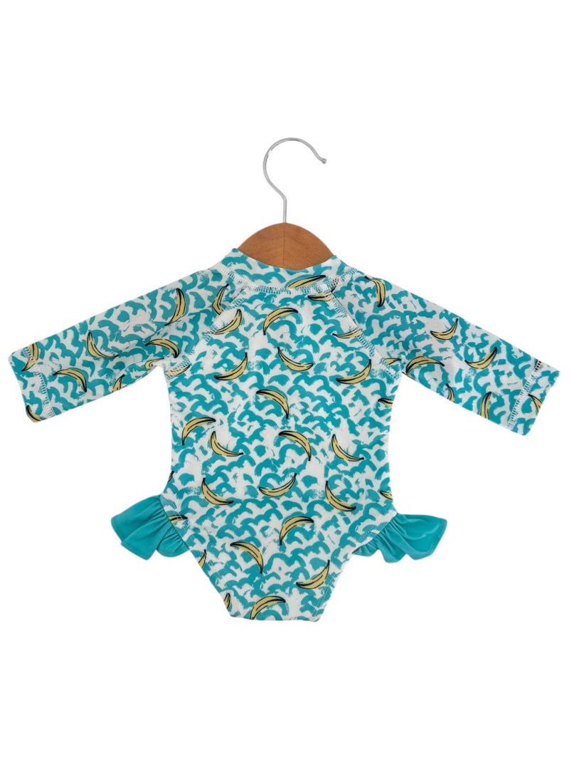 Bananas / Skipper Rashguard Swimsuit / UPF 50+