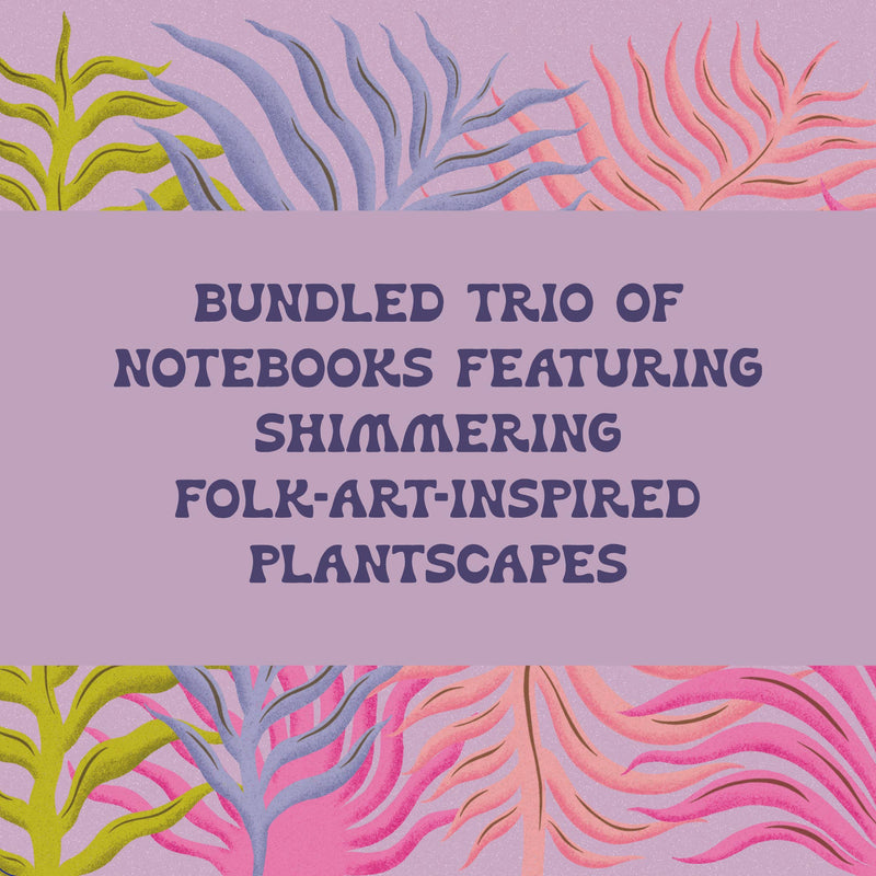 Botanical Fantasy Notebook Collection