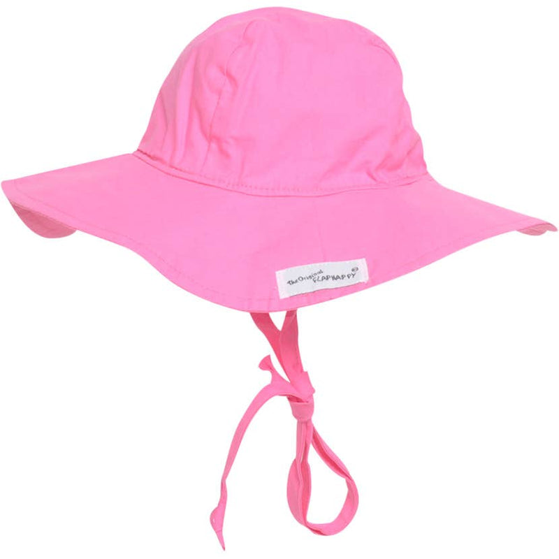 Kids UPF50+ Girls and Boys Floppy Sun Hat: Candy Pink