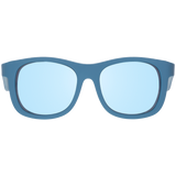 Midnight Blue Polarized Kid Sunglasses with Mirrored Lens: Ages 6+