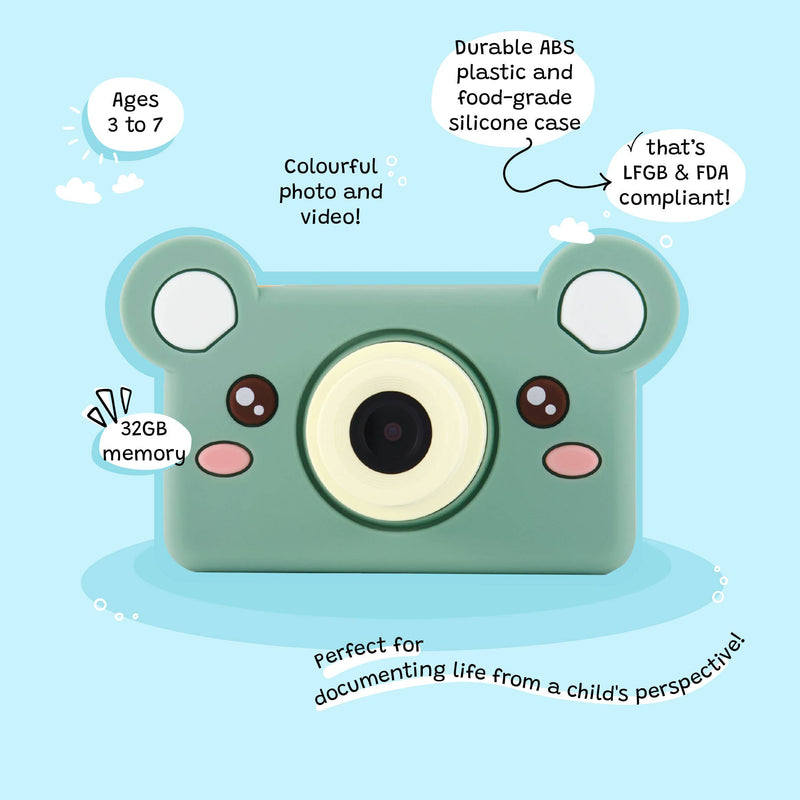 Mikayo the Bear - Kids Digital Camera - Model C