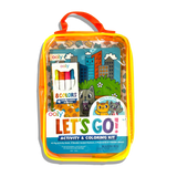 Kitty in the City activity and coloring kit by OOLY featuring colorful pages and art supplies for kids' creative fun.