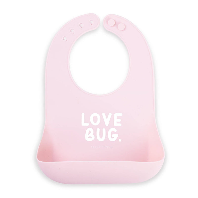 Love Bug Wonder Bib: Pink