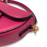 B1309 & B1342 Saddle Purse w/ Scarf (6 Colors): PINK / B1309 - SMALL