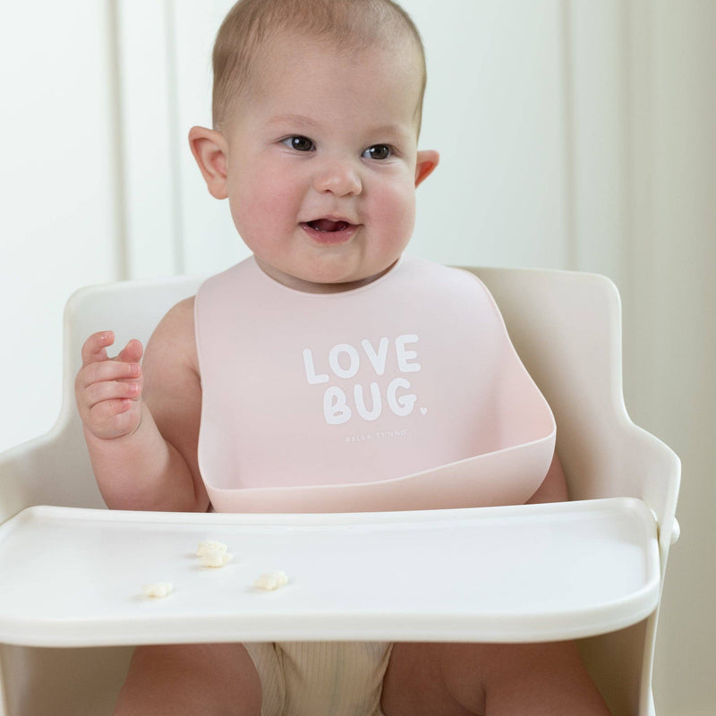 Love Bug Wonder Bib: Pink