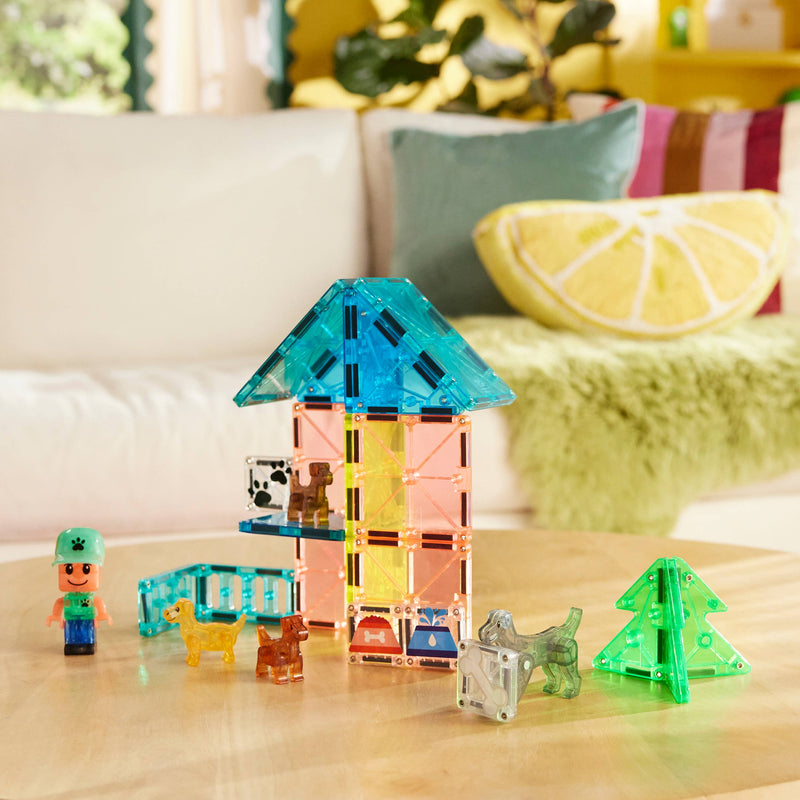 Magna-Tiles Puppy Park 27-Piece Set
