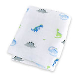 Classic Muslin Swaddle - Prehistoric Pals