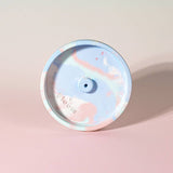 Marbled incense holder: Pink