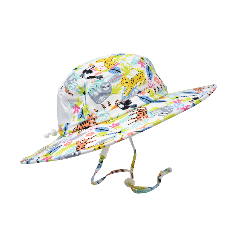 Kids UPF50+ Kai Adventure Hat for Boys and Girls: Navy / Small