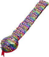 Slither &  Snap Bracelet, Sequin Snake Pattern 10"