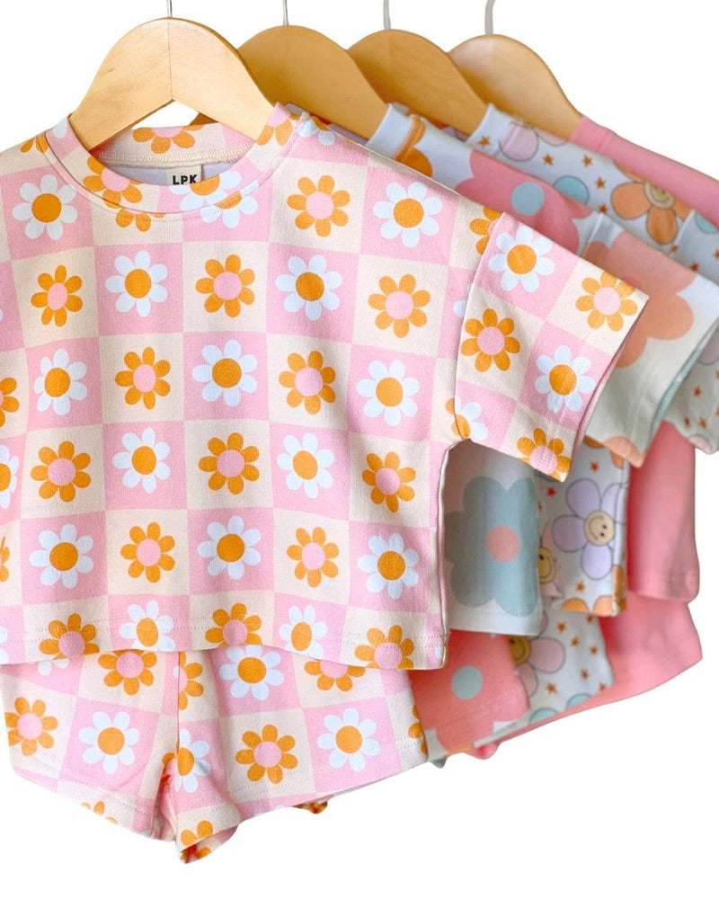 Shorts Set | Retro Daisy: 12-18M