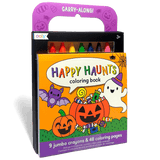 Carry-Along Coloring Book Set - Happy Haunts
