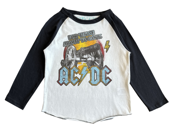 ACDC For Those About To Rock Recycled Raglan