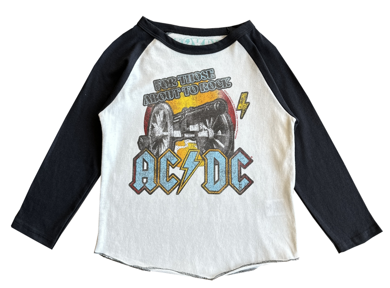 ACDC For Those About To Rock Recycled Raglan