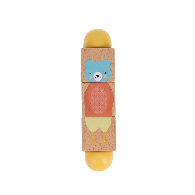 Petit Match-up Wooden Twist Toy