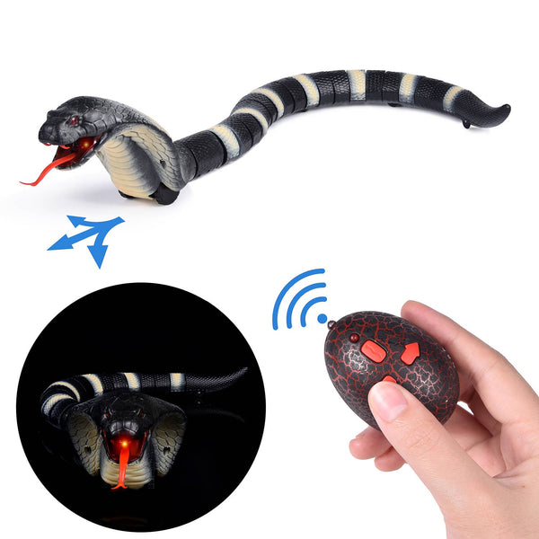 Remote Control Snake Toy Rechargeable RC Realistic Snake Toy