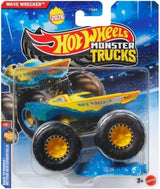 Colorful Hot Wheels Monster Trucks 2026 by Mattel featuring vibrant designs and powerful vehicle details.
