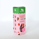 20 FREE Water Based Scented Scratch Off Kids Nail Polish: Cherry Berry - Bright Pink