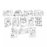 Undercover Art Hidden Patterns Coloring- Smitten Kitten
