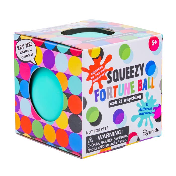 Toysmith Squeezy Fortune Ball