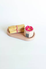 Candle Tray set 3-Piece Palo Santo: Navy