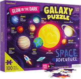 Glow in The Dark 100 Piece Galaxy Jigsaw Puzzle for Kids