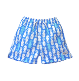 Kids UPF50+ Wesley Swim Trunks with Mesh Liner for Boys: Octo-Pop / 6M