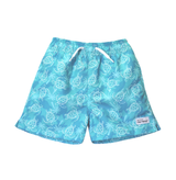 Kids UPF50+ Wesley Swim Trunks with Mesh Liner for Boys: Octo-Pop / 6M