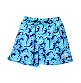 Kids UPF50+ Wesley Swim Trunks with Mesh Liner for Boys: Octo-Pop / 6M