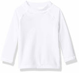 Kids UPF50+ Boys Rash Guard Swim Top: Navy / 6m