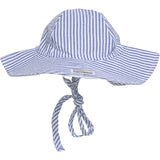 Kids UPF50+ Girls and Boys Floppy Sun Hat: Chambray