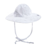 Kids UPF50+ Girls and Boys Floppy Sun Hat: Chambray