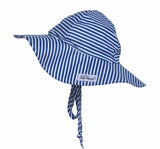 Kids UPF50+ Girls and Boys Floppy Sun Hat: Chambray