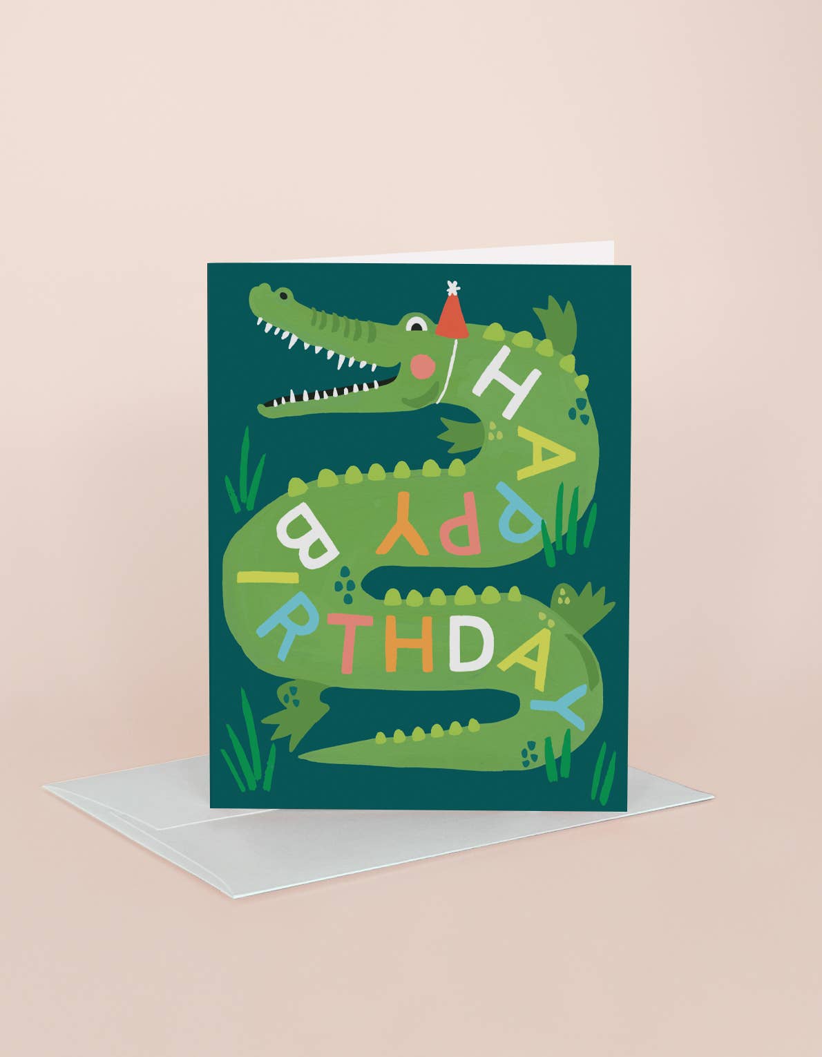 Gator Birthday Greeting Card