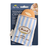 Itzy Ritzy Baguette Teensy Crinkle diaper bag in compact design with crinkle fabric and stylish appearance.