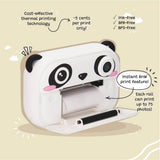 Koko the Panda Kidamento print and digital camera Model P, colorful panda-themed camera for children with playful design.