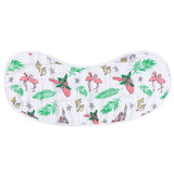 Florida Baby floral burp and bib combo by Little Hometown, featuring a colorful floral design on soft fabric.