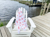 Unisex Heads or Tails swaddle blanket by Little Hometown featuring playful print and soft, cozy fabric for babies.