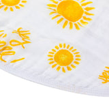 Unisex Hey Y'all burp and bib combo by Little Hometown, featuring playful print on soft fabric for babies.